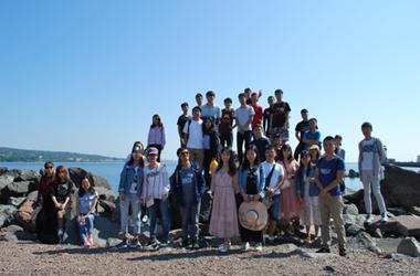 Program participants visit Lake Superior