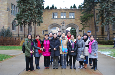 Xi’an Aeronautical University delegation