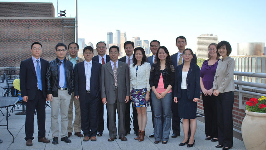 Mingda program participants from Zhejiang Province